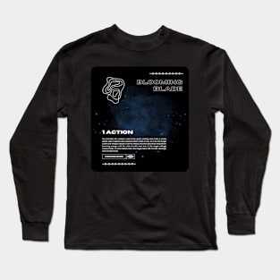 Blooming Blade Modern Dnd Dungeons and Dragons 5e Long Sleeve T-Shirt